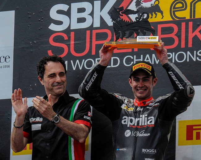 1.ApriliaRacing Haslam