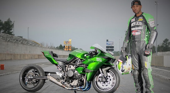 Ninja H2 Drag racing