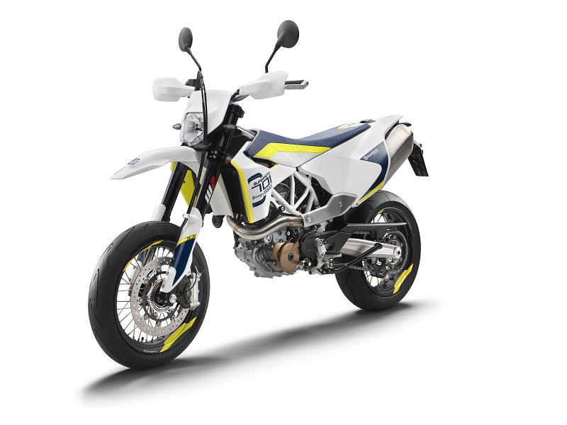 Husqvarna MY17 701 SUPERMOTO left front