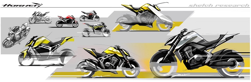 New Hornet design concept sketches hint at the sting in its tail