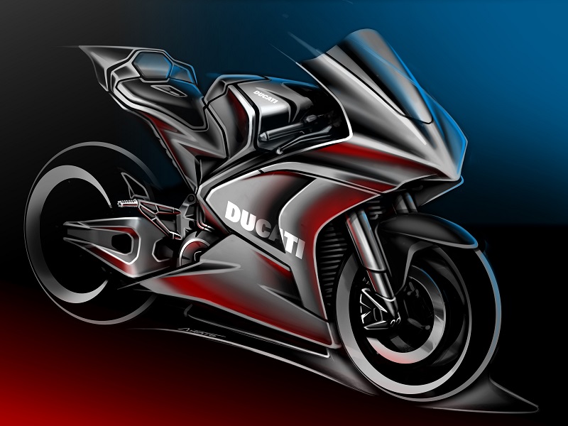Sketch Ducati MotoE UC345248 High