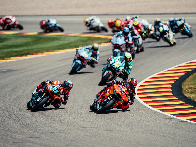 529143 Albert Arenas Red Bull KTM Ajo Moto2 Sachsenring GER 18 06 2023 1 7th Rnd. Moto2 2023 Sachsenring GER 