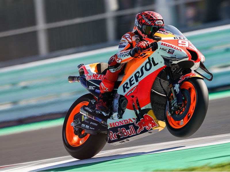 Marquez Misano test 2
