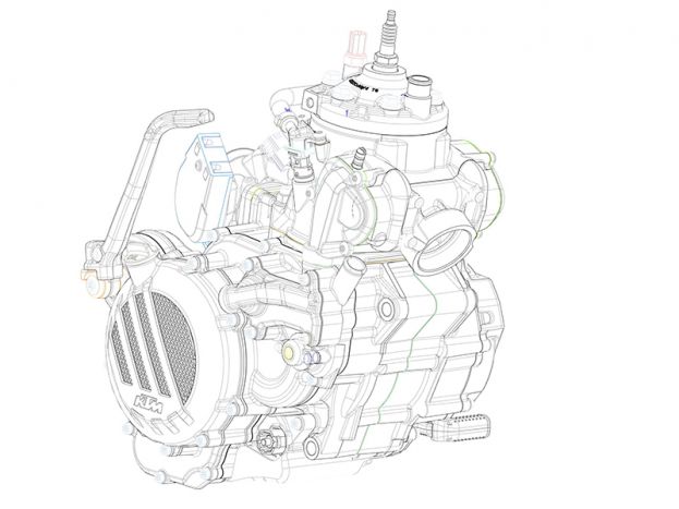 Ubrizgavanje za 2T modele 2018. KTM EXC 250 i 300 TPI