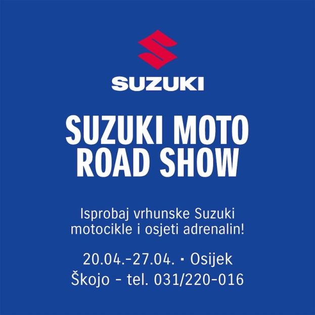 Suzuki Moto Road Show dolazi u Osijek