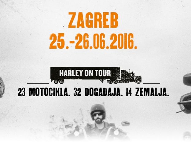 Harley on Tour ponovo u Zagrebu