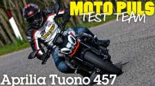 Moto Puls video test: Aprilia Tuono 457