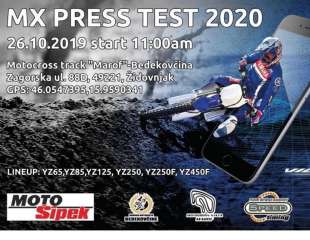 Yamaha MX Press test u Bedekovčini